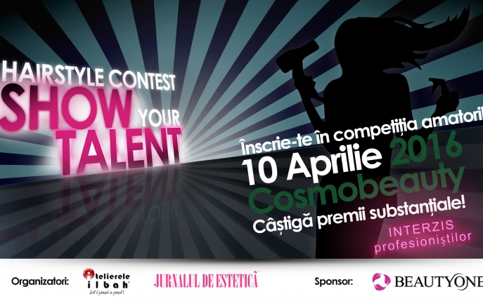 Unic in Romania! Primul concurs de Hairstyling INTERZIS profesionistilor!