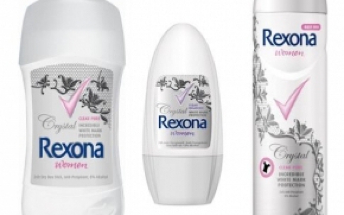 Noua gama Rexona Crystal: Pentru o tinuta impecabila, fara urme albe