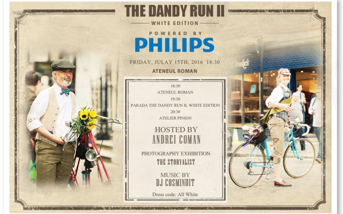 Pedalăm cu stil: The Dandy Run II- White Edition powered by Philips