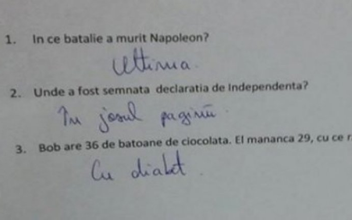 Testul imposibil îţi pune logica la încercare