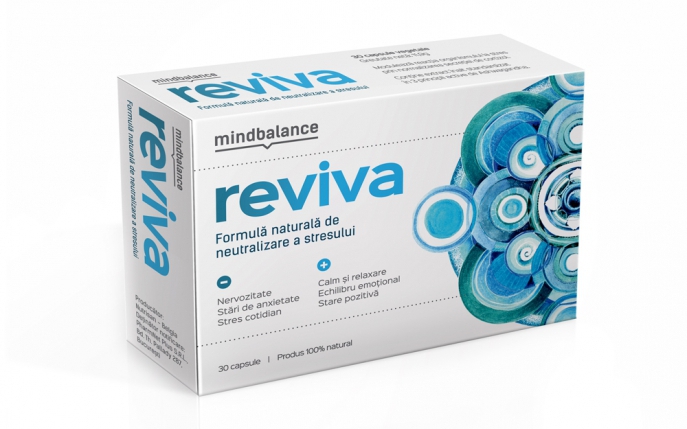 Mindbalance REVIVA: Formula naturală de neutralizare a stresului