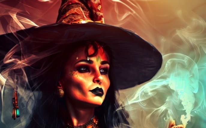 Vrăjitoarea zodiacului: femeia cu puteri supranaturale