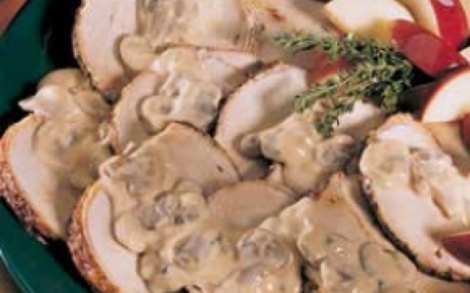 Cea mai gustoasa friptura de porc cu ciuperci