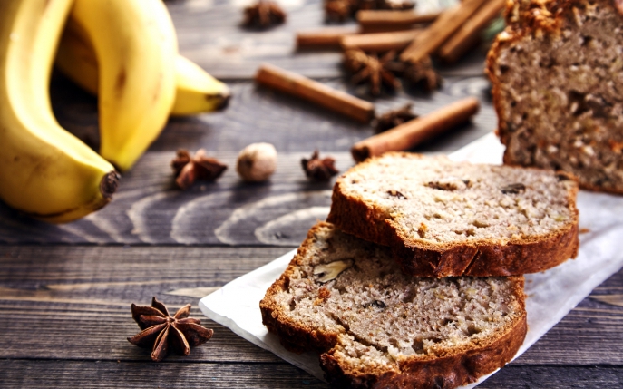 Cea mai simplă rețetă de banana bread