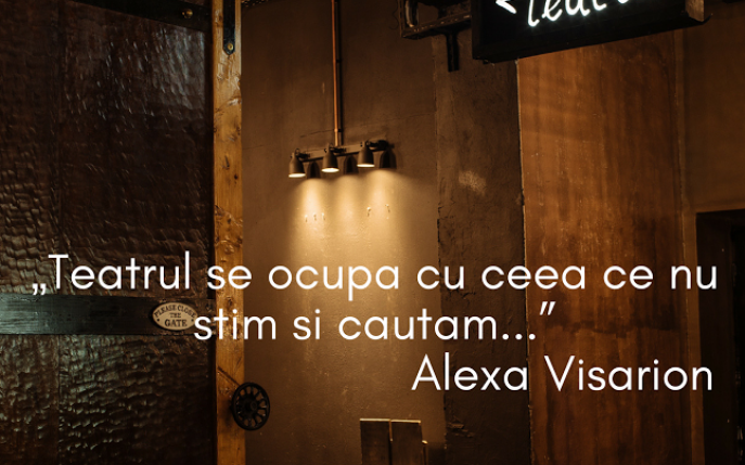„Teatrul se ocupă cu ceea ce nu știm și căutăm” : Alexa Visarion la UNTEATRU