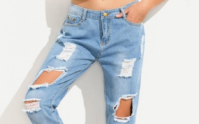 Greşeli pe care le faci când porţi boyfriend jeans