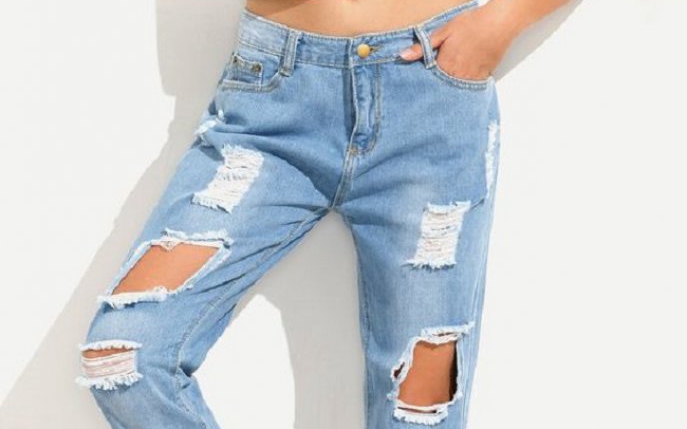 Greşeli pe care le faci când porţi boyfriend jeans