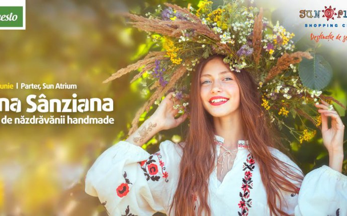 Sânzienele plutesc în aer la Sun Plaza, în cadrul unui târg de năzdrăvănii handmade