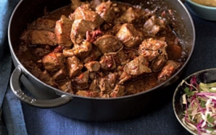 Tocanita cu carne de porc