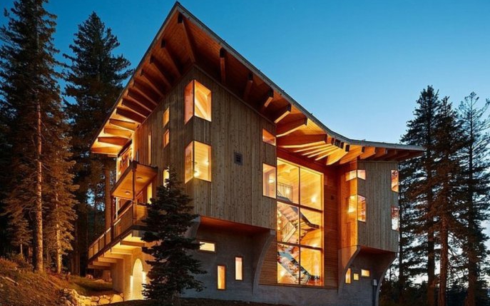 Modernismul arhitectural al caselor din lemn