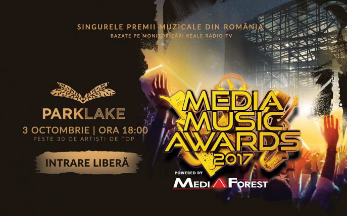 ParkLake găzduiește în premieră cea mai mare gală de premii muzicale din România - Media Music Awards