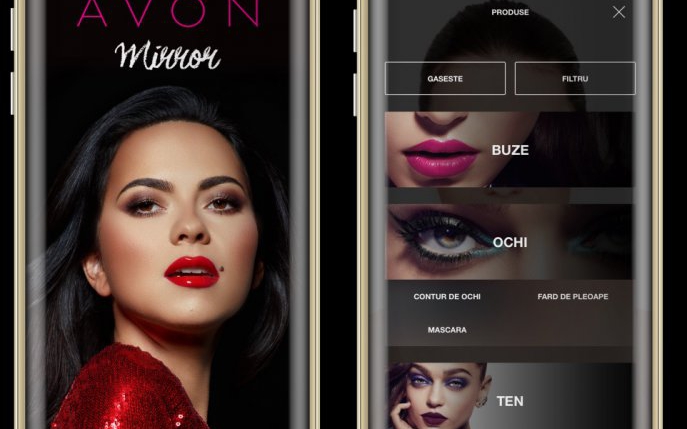 AVON lansează prima sa aplicație de machiaj virtual