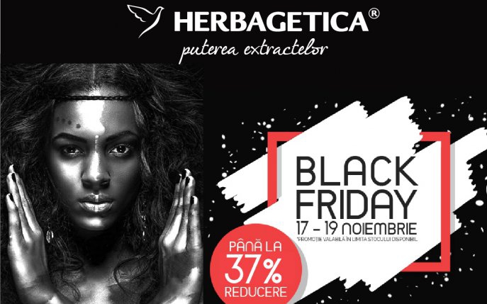 Sărbătorește Black Friday cu Herbagetica