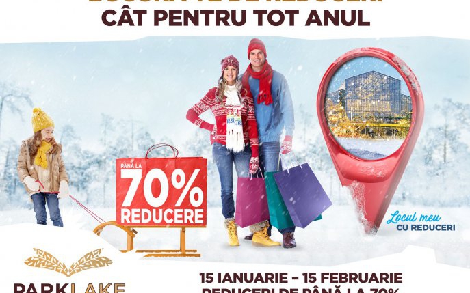 La ParkLake Shopping Center începe anul cu reduceri surprinzătoare și evenimente inedite