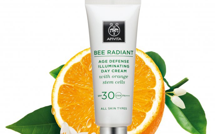 NOU! BEE RADIANT SPF 30 cu celule stem din portocală - darul naturii pentru un ten tânăr și luminos