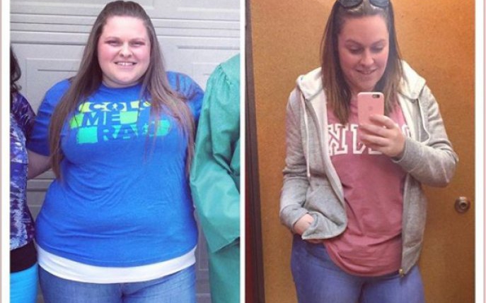 Cele 3 lucruri care au ajutat-o pe o femeie să slăbească 45 de kilograme în 10 luni