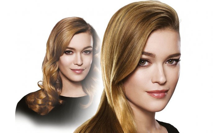 Chic diva cu Rowenta Premium Care Liss & Curl. Păr drept sau beach waves?