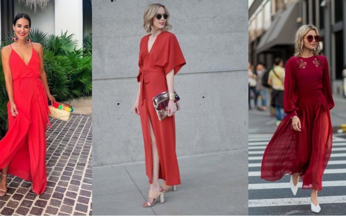 Ce pantofi să alegi pentru rochia roșie lungă