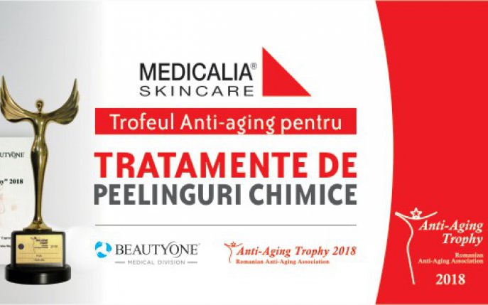 Medicalia Skincare a fost premiat la al X-lea Congres de Medicină Anti-Aging