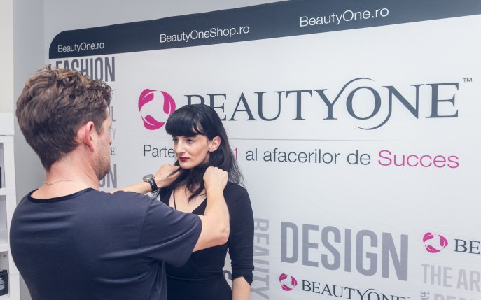 Stilistul internaţional Max Lamparter ne-a dezvăluit secretele părului frumos, la Masterclass-ul organizat de Beauty One