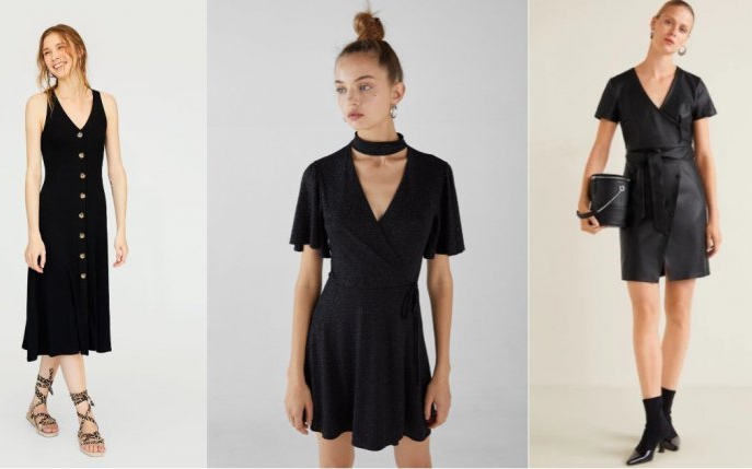 10 rochii negre de zi pe care să le ai în garderobă