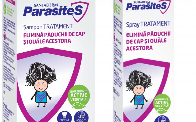 Gama SantaDerm ParasiteS împotriva păduchilor, o soluție naturală, sigură și eficientă