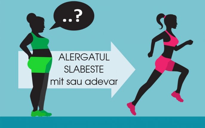 alergat in slabit