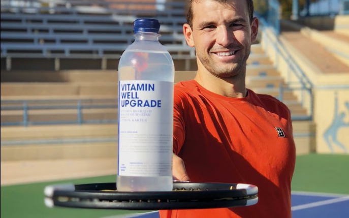 Grigor Dimitrov este noul brand ambasador global Vitamin Well