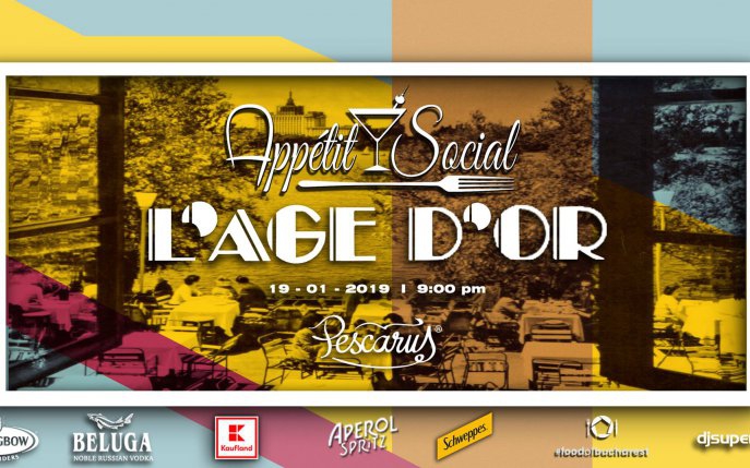 Appétit Social, pe 19 ianuarie 2019, la restaurant Pescăruș