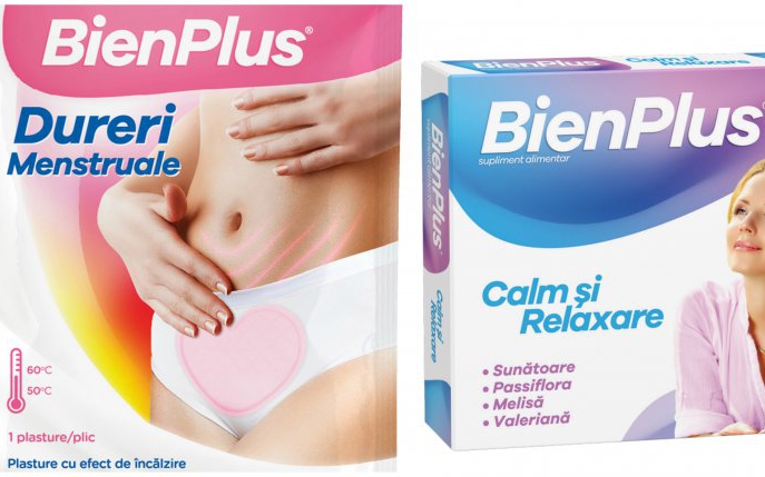 Bien Plus te scapă de nervi şi dureri menstruale