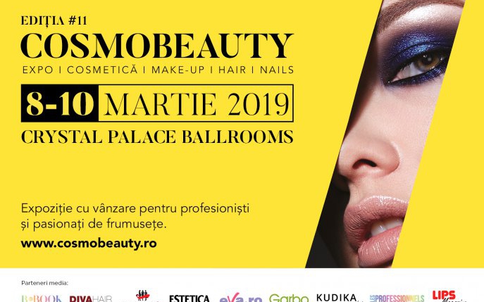 Industria beauty își dă întâlnire în martie la Cosmobeauty