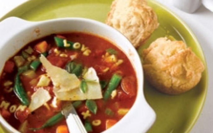 Supa minestrone - un amalgam de culturi