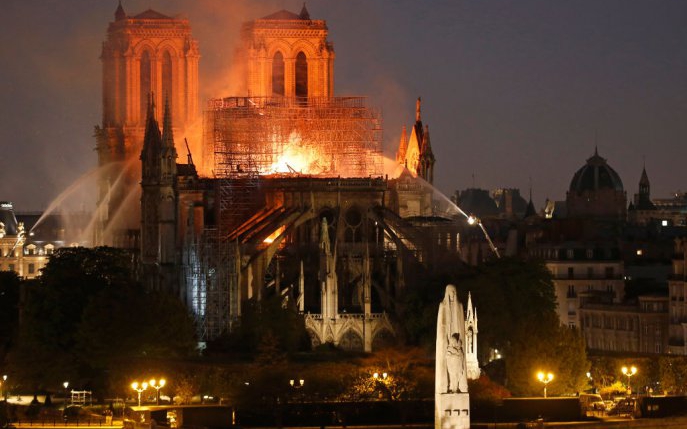 Catedrala Notre Dame din Paris este în flăcări: "Totul arde, nu va mai rămâne nimic"