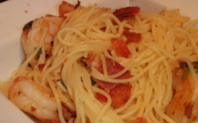 Preparate de exceptie: spaghete cu creveti!