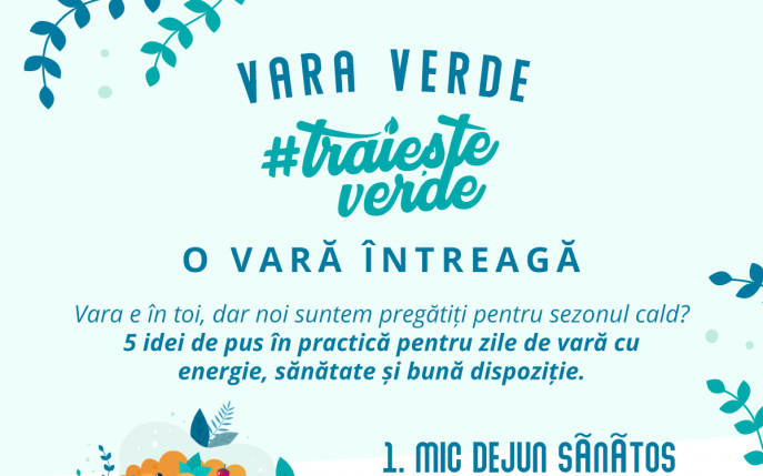 Cum să ai o vară verde: 82% dintre români cred că produsele naturale îi ajută să trăiască sănătos