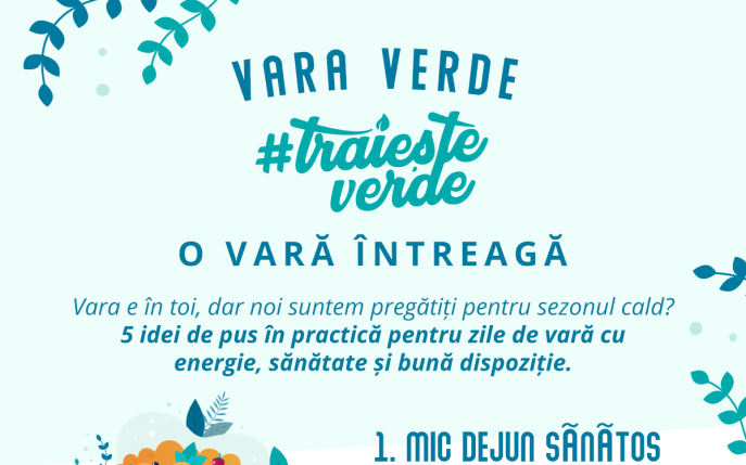 Cum să ai o vară verde: 82% dintre români cred că produsele naturale  îi ajută să trăiască sănătos