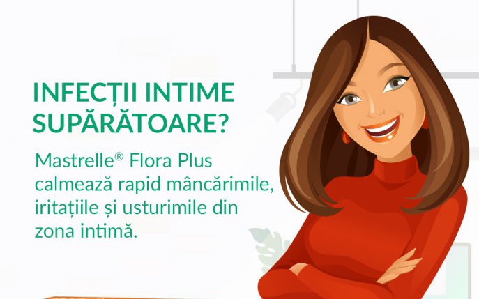 Infectii intime suparatoare? Mastrelle Flora Plus calmeaza rapid simptomele neplacute