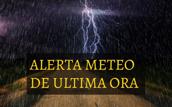 Avertizări ANM de ultimă oră: se dezlănțuie potopul peste România!