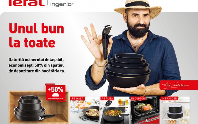 Versatilitate și ergonomie cu Tefal Ingenio