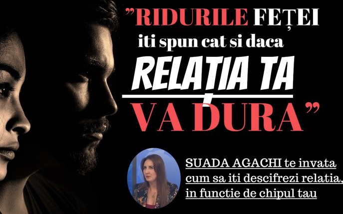 Suada Agachi, specialist în tehnici de citire a chipului: „Trăsăturile feței arată dacă relația ta va dura”