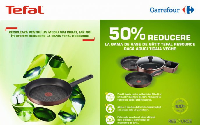 Tefal Resource - Tu reciclezi, noi te răsplătim!