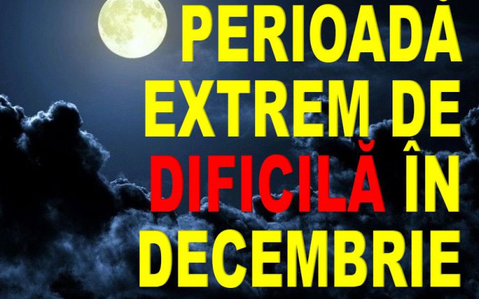 Urmează o perioadă extrem de dificilă în decembrie pentru aceste zodii: Taur...