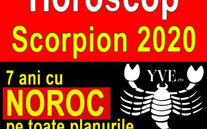 Horoscop Scorpion 2020: 7 ani cu NOROC pe toate planurile