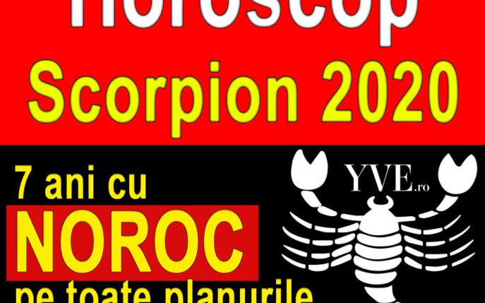 Horoscop Scorpion 2020: 7 ani cu NOROC pe toate planurile