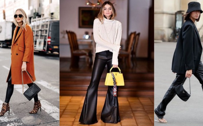 8 modele de pantaloni din piele ecologică, pe care să îi porți cu stil în 2020