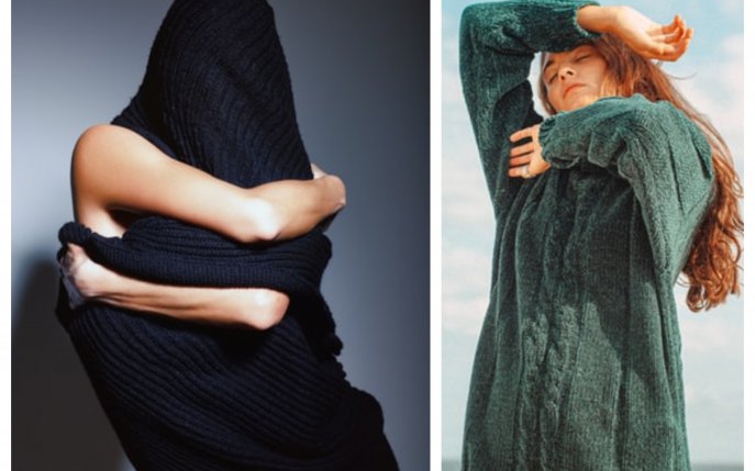 20 de rochii tricotate perfecte pentru iarna 2020