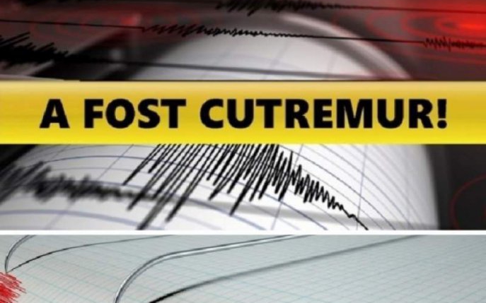 Cutremur cu magnitudinea de 3,3 grade pe scara Richter, în Vrancea