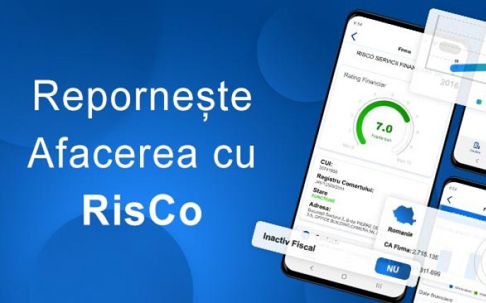 Reporneste economia! Partenerul tau RisCo intra in scena alaturi de tine