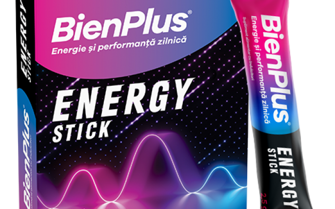 Ia un boost de energie cu BienPlus Energy Stick!