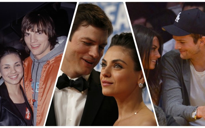 Povestea de iubire dintre Mila Kunis și Ashton Kutcher, mai delicioasă ca scenariul oricărei comedii romantice moderne